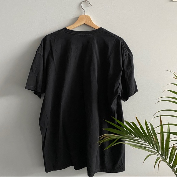 Black Y2K Star Wars Short Sleeve Shirt - Picture 2 of 3